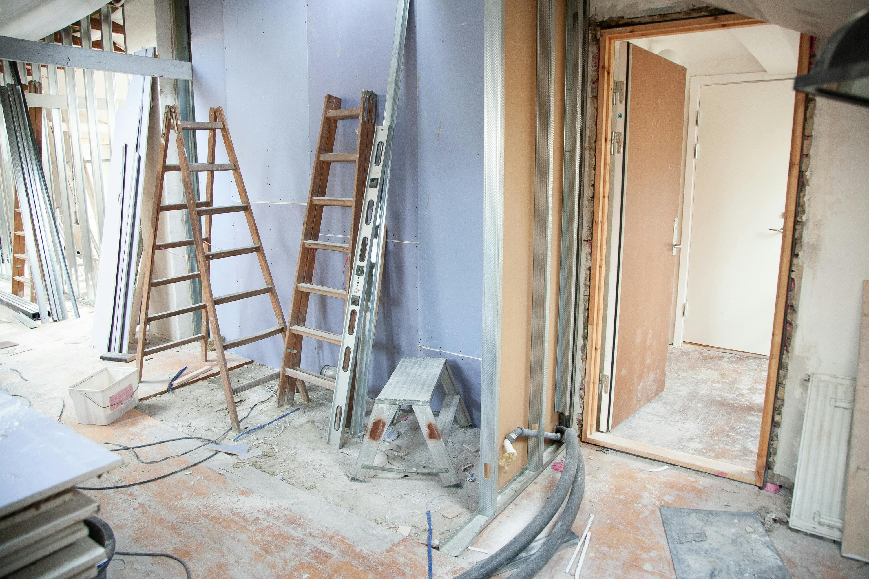 Sheetrock installation
